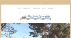 Desktop Screenshot of dulcesdias.com